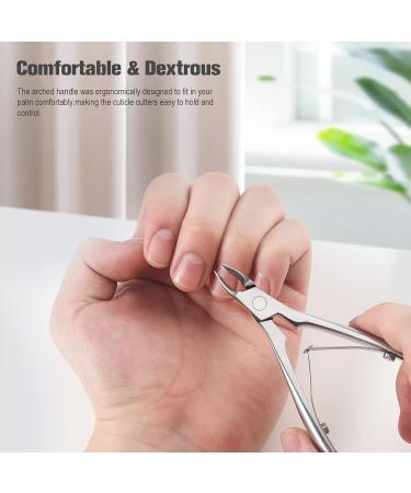 FERYES Cuticle Trimmer Nippers - Sharp Cuticle Remover for Manicure/Pedicure - Surgical Grade Stainless Steel - Buy Online on SooperMarket.com