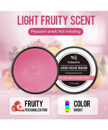 PERMANIA Peach Lash Lift Rod Adhesive & Brow Lamination Glue - Strong Viscosity & Water Solubility for Lash Perm Kit - Buy Online on SooperMarket.com