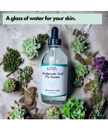Buy Hyaluronic Acid Serum - Anti-Aging Hydrating Face Serum for Wrinkle Reduction - Buy Online on SooperMarket.com