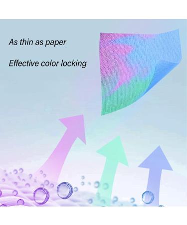 Laundry Sheets 100pcs Keep Clothes Original Colors Prevent Color Runs Fast Absorbtion Sheets for Home School or Apartment - Buy Online on SooperMarket.com