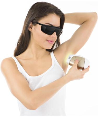 SafeLightPro F5: Eye Protection Goggles for HPL and IPL Hair Removal - UV Safety Glasses - Buy Online on SooperMarket.com