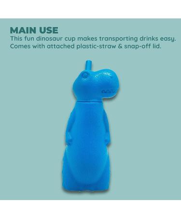 Brite Concepts Dinosaur Sippy Cup Bottle for Kids - 6 oz Capacity (Colors Vary) - Buy Online on SooperMarket.com