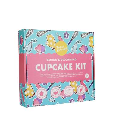 Baking And Decorating Letterbox Cupcake Making Kit Fun family activity perfect Valentines and Mothers day Gift 520g - Treat Kitchen