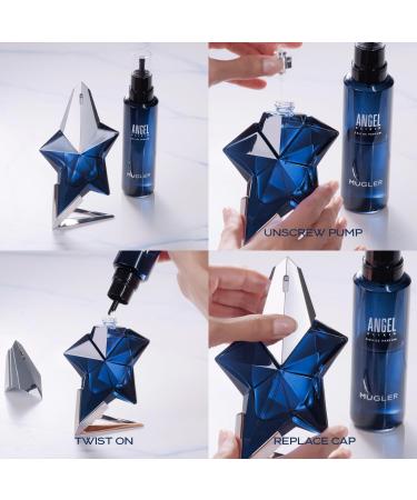 Mugler Angel Elixir - Eau de Parfum - Women's Perfume - Floral & Woody - With Sandalwood Amber and Vanilla - Long Lasting Fragrance 3.3 Fl Oz (Pack of 1) - Buy Online on SooperMarket.com