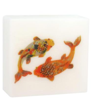 Maple Glazed Bacon Scented Glycerin Soap with Koi Fish Design