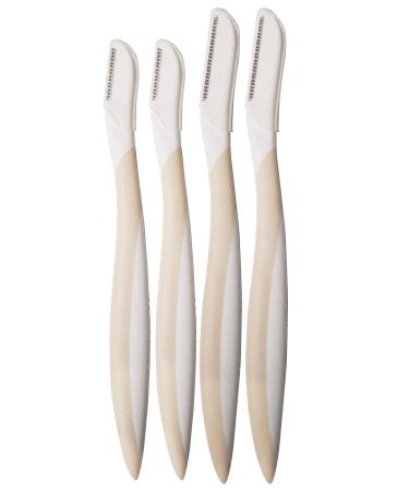Finishing Touch Flawless Dermaplane Facial Exfoliator and Hair Remover, 4 Count 4 Piece Set