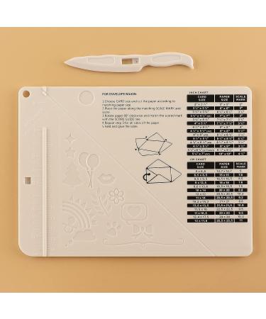 CYFUN Mini Score Board with Bone Folder - Ideal for Card Making and Paper Crafts - Buy Online on SooperMarket.com