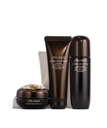 Shiseido Future Solution LX Regenerating Set | Eye & Lip Cream Cleansing Foam & Softener | $230 Value - Shop Internationally - Buy Online on SooperMarket.com
