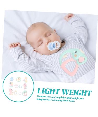 Kisangel Baby Teething Toy Set - Educational Infant Rattle and Chew Toys - Buy Online on SooperMarket.com