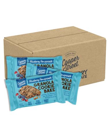 Cooper Street Cookies Chewy Granola Bakes Blueberry Pomegranate (48 Count) Blueberry Pomegranate 48 Count (Pack of 1)