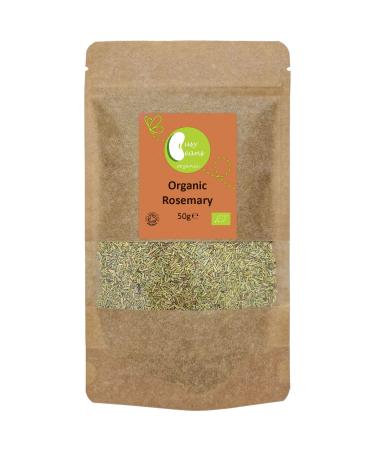 Organic Dried Rosemary - Certified Organic - by Busy Beans Organic (50g)