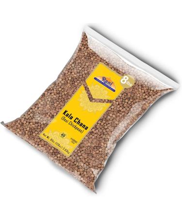 Rani Kala Chana 128oz (8lbs) | All Natural, Gluten Friendly & Non-GMO | Vegan & Kosher | Indian Origin 3.63kg Bulk Chickpeas Pack - Buy Online on SooperMarket.com