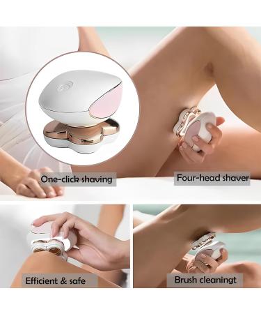 Yinuoday Cordless Electric Women's Hair Remover Painless Razor for Legs Body & Face - Buy Online on SooperMarket.com
