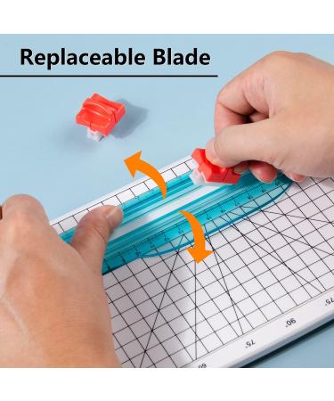 Ecraft Paper Cutter Trimmer with Vinyl Weeding Tool Set Weeder/Scraper/Spatula/Tweezers/Scissors Basic Tools Kit for Scrapbooking Lable Cardstock Coupon Letter DIY Art Crafting Cutting Splicing - Buy Online on SooperMarket.com