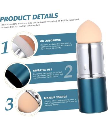 Didiseaon Volcanic Stone Oil-absorbing Ball Powder Puff Oily Small Noodles medium Blue - Buy Online on SooperMarket.com