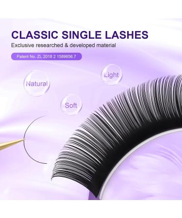 Buy Nagaraku Individual Eyelash Extensions - Permanent Volume & Matte Black - 16 Rows (0.15 D Curl 7-15mm Mix) | International Shipping Available - Buy Online on SooperMarket.com