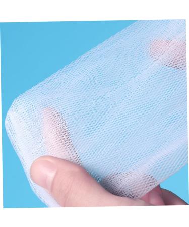 NOLITOY 20pcs Foaming Mesh Soap Saver Pouch - Quick Dry & Efficient Soap Usage - White Bath Ball Holder 15x9cm - Buy Online on SooperMarket.com
