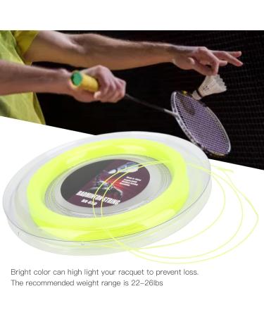 Pwshymi Badminton String - Multifilament Fiber 0.72mm Racket String for Amateurs | Anti-Loss Durable Roller for Daily Training - International Shipping Available - Buy Online on SooperMarket.com