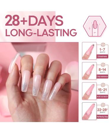 Modelones Poly Gel Kit - 6 Nude Colors Extension Nail Art Set for DIY Manicure - Buy Online on SooperMarket.com