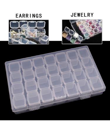 JANEMO 28 Grid Bead Storage Container - Portable Diamond Painting Accessories (Small Grid) - Buy Online on SooperMarket.com