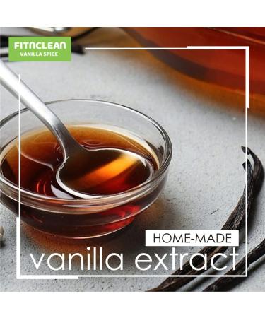 Organic Madagascar Vanilla Beans Grade B - 50 Count Pack for Extract & Baking by FITNCLEAN VANILLA - Buy Online on SooperMarket.com