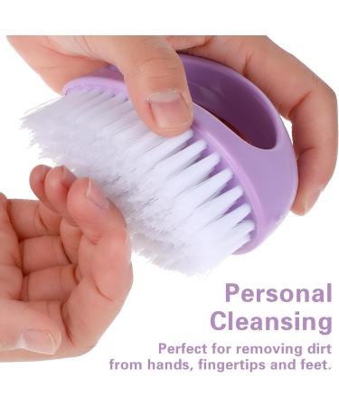 Amaxiu Hand Nail Brushes 2pcs Grip Clean Heavy Duty Nail Brushes for Cleaning Fingernails Nylon Firm Stiff Bristles Deep Clean Scrubber for Mechanics Gardeners Hand Under Nails Toes(Green Purple) - Buy Online on SooperMarket.com