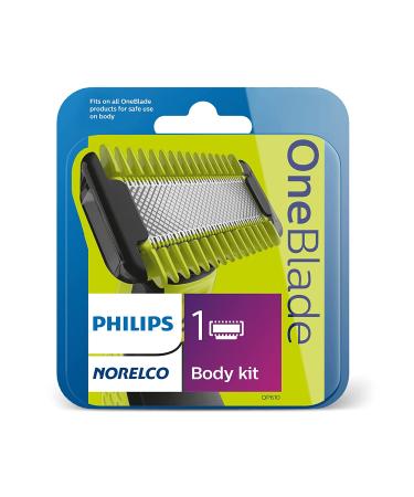 Philips Norelco OneBlade QP610/80 Replacement Blade Kit - Body Grooming Made Easy - Buy Online on SooperMarket.com