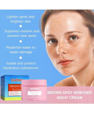 Dark Spot Remover Night Cream Anti Wrinkle Face Moisturiser Dark Spot Corrector For Face&Body Face Care Cream For Hydrating Firming Tightening Skin Face Cream For Women and Men - Buy Online on SooperMarket.com