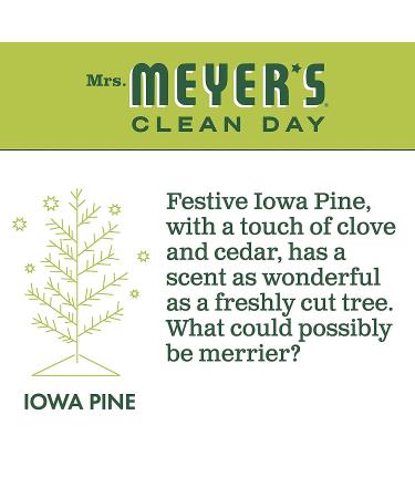 Mrs. Meyer's Clean Day Liquid Hand Soap Iowa Pine - 12.5 Fl Oz (Pack of 1) | Eco-Friendly Formula - Buy Online on SooperMarket.com