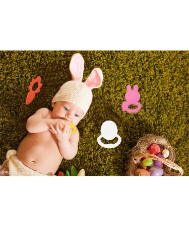 Anditoy Silicone 4 Pack Easter Teething Toys for 3-12 Months Baby Toddlers - My First Easter Teether - Easter Basket Stuffers Gifts - Buy Online on SooperMarket.com
