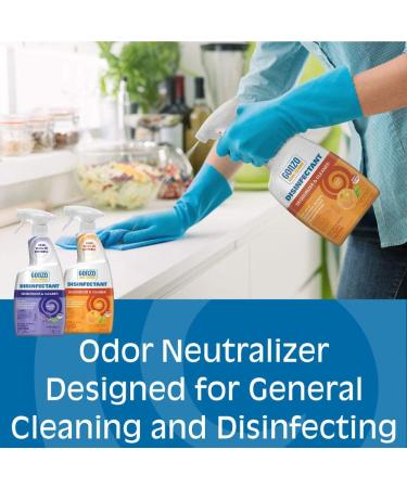Gonzo Natural Magic Disinfectant Spray & Multipurpose Cleaner - Lavender Value Pack (24 oz & 128 oz) | Odor Eliminator Flood & Fire Damage Restoration - International Shipping Available - Buy Online on SooperMarket.com