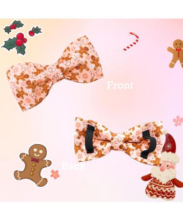 Shop Lionheart Glory Pink Christmas Dog Collar - Adjustable Soft & Comfortable for Medium Dogs - 1 Pack Gingerbread Man Design - Buy Online on SooperMarket.com