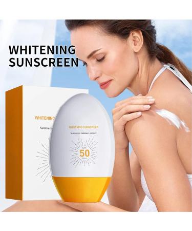 2 Pieces SPF 50 Sun Cream - UVA UVB Protection 45G for Home & Travel | International Shipping Available - Buy Online on SooperMarket.com