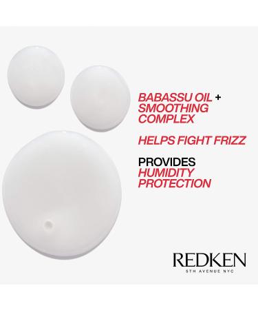 Redken Frizz Dismiss Shampoo 10.1 Fl Oz | Weightless, Sulfate-Free Anti-Frizz for Smoother Hair - Buy Online on SooperMarket.com