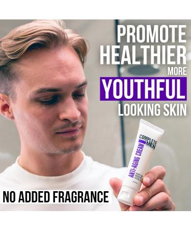 Best Anti-Aging Face Cream for Men | Night Moisturizer for Fine Lines & Wrinkles | Natural Skin Care Treatment - Buy Online on SooperMarket.com