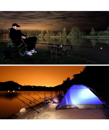 10 PCs LED Electronic Bite Indicator for Fishing | Night Light Alarm Lamp | Ultimate Fishing Bite Alerts - Buy Online on SooperMarket.com