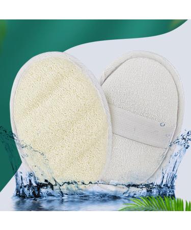 3pcs Exfoliating Loofah Body Wash Scrubbers | Shower Loofah Pads for Glowing Skin | International Shipping - Buy Online on SooperMarket.com