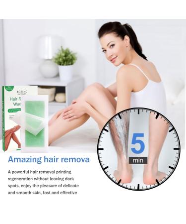 Lead Wax Strips for Women - 20 Durable Natural Hair Removal Sheets | Unisex Wax Paper for Body Arms Legs & Face - Buy Online on SooperMarket.com