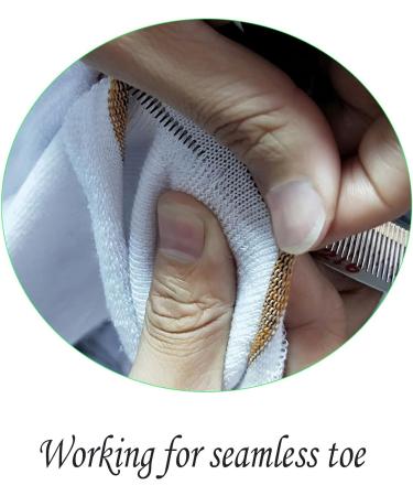 Yomandamor Bamboo Diabetic Ankle Socks - 6 Pairs, Non-Binding Top, Cushion Sole - Size L (3-8) White - Buy Online on SooperMarket.com