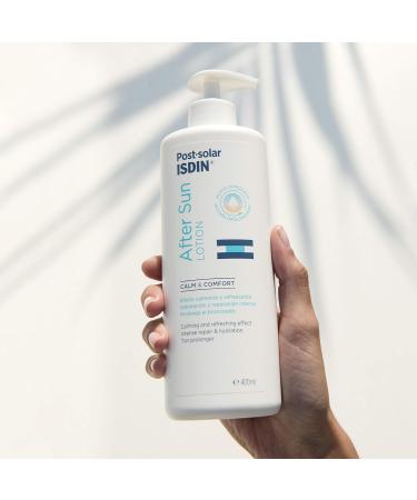ISDIN Post-Solar Aftersun Lotion 400ml - Soothes & Hydrates Sun-Damaged Skin | 1 Pack - Fast International Shipping - Buy Online on SooperMarket.com