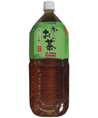 Itoen Unsweetened Green Tea, 67.6-Ounce (Pack of 6)