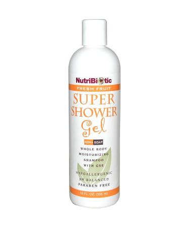 Nutribiotic Super Shower Gel Fresh Fruit 12 Fluid Ounce