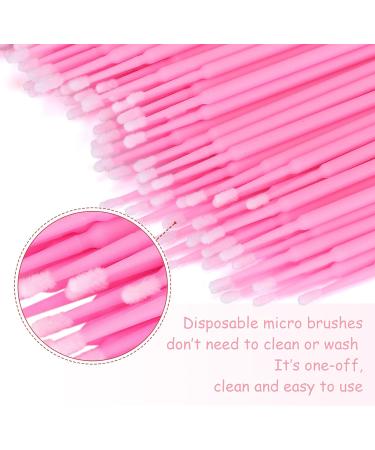 G2PLUS 200PCS Pink Disposable Micro Applicators for Eyelash Extensions - Buy Online on SooperMarket.com