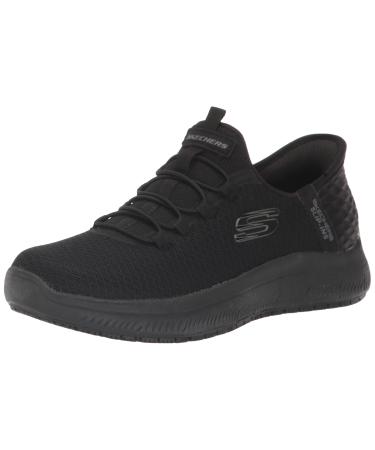 Skechers Women's Hands Free Slip-ins Summits Sr Food Service Shoe 9 Bbk