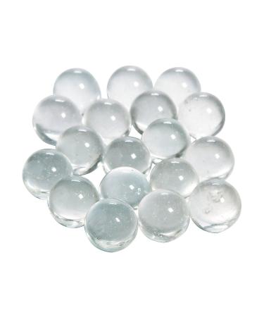 Galashield Clear Glass Marbles for Vases Bulk Round 500 Pieces