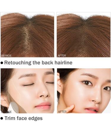 Hairline Powder Hair Shadow Powder Dark Gray Hair Root Dye Shadow Cover Instantly Windproof Sweatproof Hair Touch-Up for Thin Hair Grey Hairline Quick Cover Unisex (Light Brown) - Buy Online on SooperMarket.com