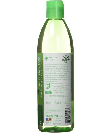 COSMOS 010277 Tropiclean Fresh Breath Oral Care Water Additive for Cats 473ml ( Packaging may vary ) - Buy Online on SooperMarket.com