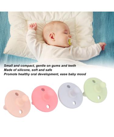 Silicone Baby Pacifier Set - 4PCS Breast-Like Design with Skin Texture for Nursery | International Shipping - Buy Online on SooperMarket.com