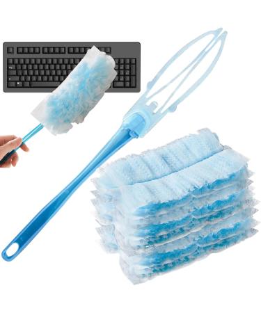 8 PCS Duster Refill Microfibre Dusters Refills Electrostatic Adsorption Dusting Tools with 1 Handle Duster Disposable Replacement Dusters for Cleaning Home Office Furniture Dusters for Clean - Buy Online on SooperMarket.com