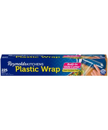 Reynolds Kitchens Quick Cut Plastic Wrap, 225 Square Feet 225 Sq Ft